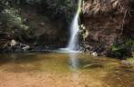 A magnífica cachoeira das Andorinhas, na Chapada dos Guimarães, em Mato Grosso